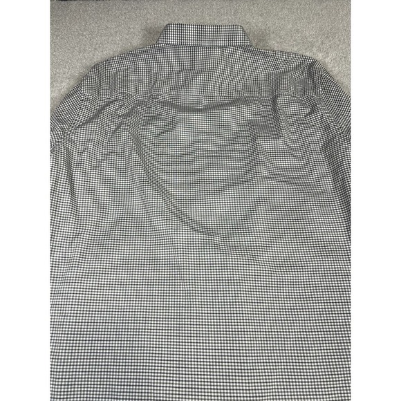 UNTUCKit Men's Frizzante Button Down Shirt Gray‎ Green Black Checkered Size 3XL - Picture 11 of 11